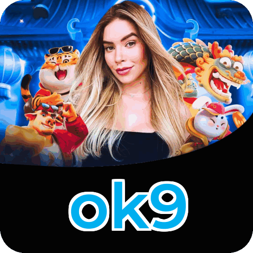 Números do app ok9 em material de marketing — ilustração, não auditoria